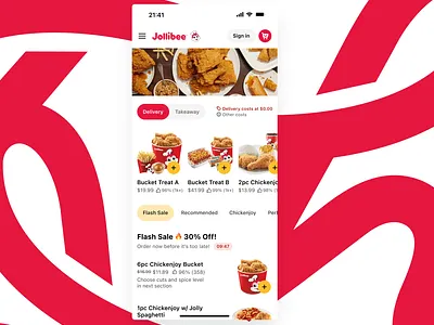 Daily UI Challenge #043 — Food Menu Items app branding dailyui delivery design fast food food food items graphic design menu mobile uber eats ui