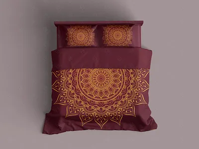 Modern Mandala Bedsheet and Mugs Design artlovers bedsheetdesign bohemiandecor bohostyle creativedesign customdesign decorinspiration digitalartdesign dribbbledesign graphic design illustrationart mandala mandalaart mandaladesign mugdesign patterndesign productdesign surfacepattern textiledesign