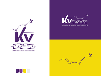 KV Events - Branding & Logo design branding graphic design logo