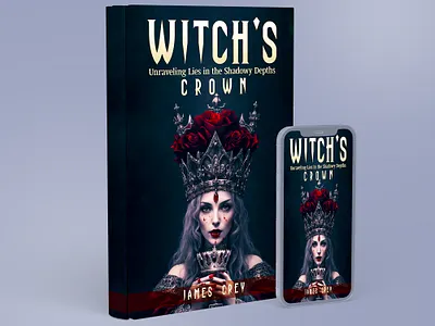Witch Crown authorlife bookcoverdesign bookcoverthatconverts bookdesigner bookdesignersofinstagram booklaunch bookmarketing coverdesign coverillustration custombookcover darkfantasydesign ebookcoverdesign ebookdesign ebookmarketing epicfantasy fantasyart fantasyauthor fantasybookcover indieauthorsupport romancebookcover