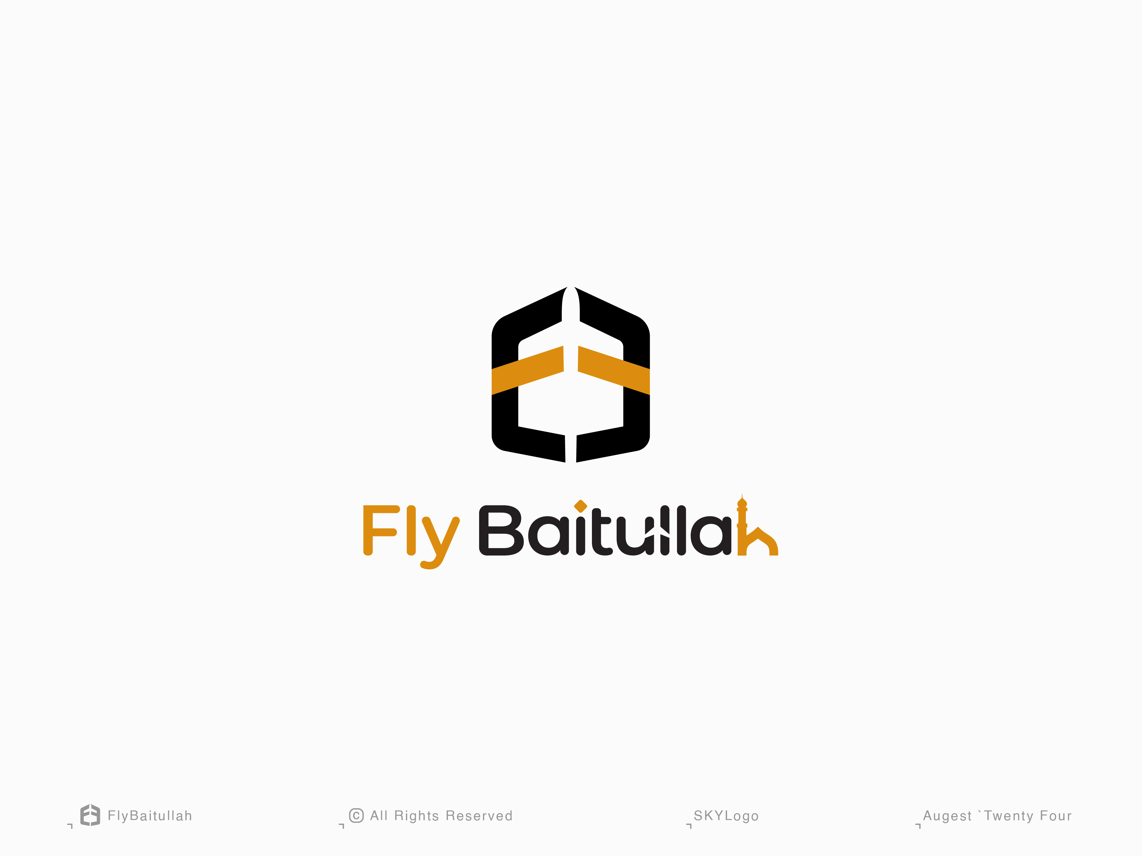 Travel Logo airplane logo brand identity brand identity designer branding company logo creative logo design f logo graphic design hajj travel logo kaaba logo logo madina logo makka logo skylogo travel logo