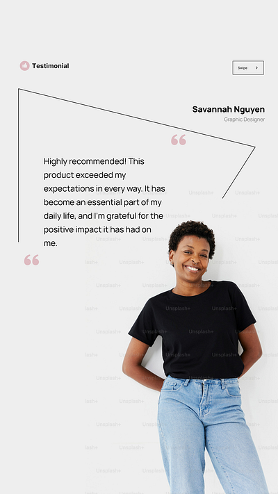 Testimonial daily ui 039