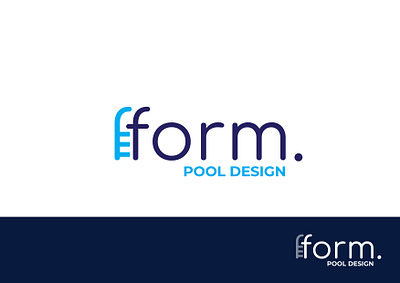 fform pool design logo branding design logo logo design minimalist minimalist logo modern modern logo pool logo
