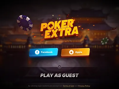 Poker Extra - Casino App app casino casino app casino interface crypto casino extra gambling game game interface illustration mobile mobile poker nft casino nft game play poker poker design ui ux web design