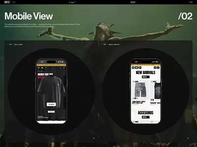 Mobile View Pop Culture Shop anime asian branding character design character ip clothing cyberpunk design ecom fashion illustration logo mobile mobile shop shopping streetwear ui