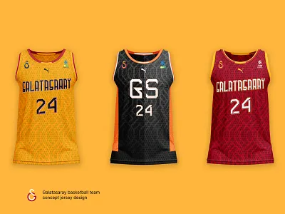 Galatasaray basketball team concept jersey design adidas basketball basketball jersey basketball type basketball uniform fiba galatasaray graphic design jersey design jordan logo design nike puma sport sport type type type design typography under armour uniform design