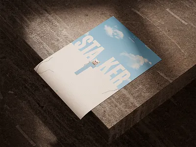 Stalker graphic design poster