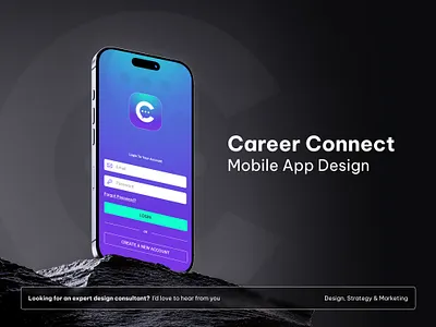 Mentorship Platform UI/UX Design - Career Connect app design career app career coaching chat app design chat ui design figma figma design mentor app mentorship app messaging app mobile app design ui user interface design ux
