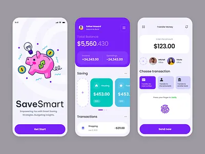 Investment App UI app clean finance finance management graphic design illustration invest investment app ios ios app ivest mobile app moeny ui ux