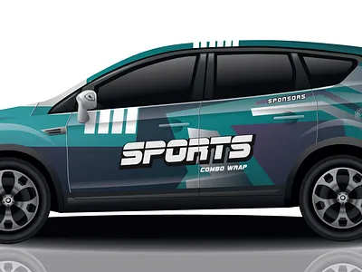 CAR WRAPPING DESIGN 3d animation branding car design graphic design illustration logo motion graphics sports ui vector