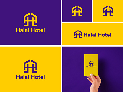 Hotel, Restaurant logo and brand identity art brand design brand identity branding project clean full branding graphic design home hotel branding hotel logo house lettering logo minimalist logo real estate logo restaurant branding restaurant logo visual identity