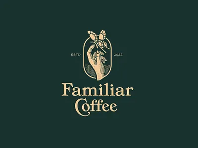 Familiar-Coffee branding graphic design illustration logo