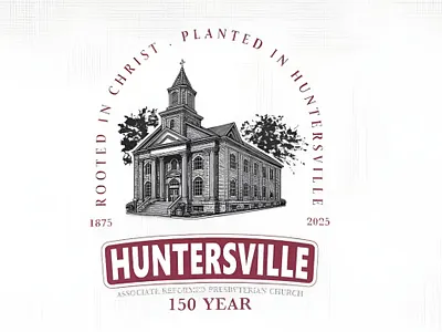 Church-Vintage-logo branding graphic design illustration logo