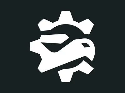 Industrial Ealge Gear Chain Logo For Sale america automotive chain eagle falcon fix gear hawk industrial logo modern repair us