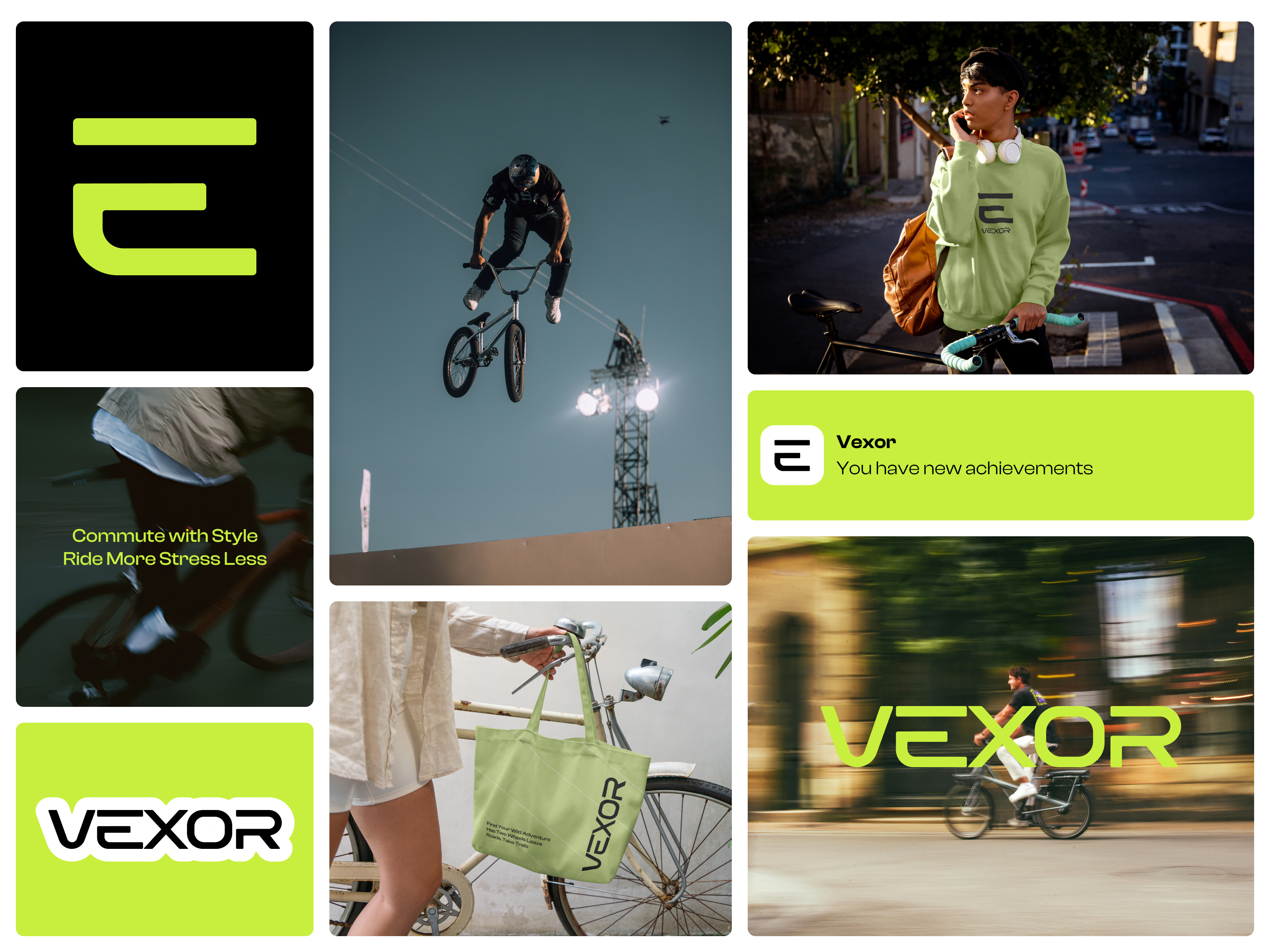 Vexor | E-Bikes Branding brand guideline brand identity branding custom logo e bike logo graphic design iconic logo logo logo design modern logo typograpghy logo