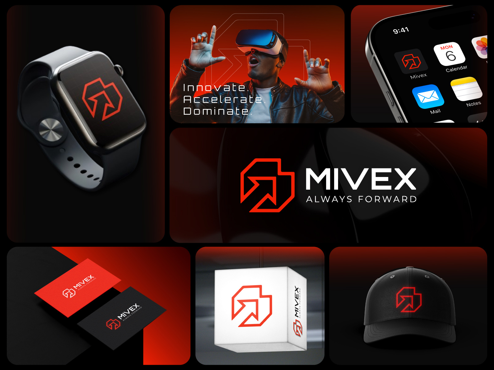 Mivex — Tech/Futuristic Logo Branding ai branding creative logo futuristic design futuristic logo graphic design innovation letter logo logo logo design m letter logo minimal logo mivex modern neon logo tech brand tech logo technology visual identity