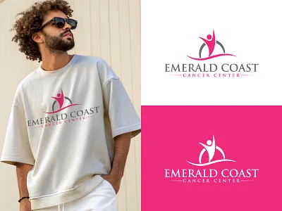 CANCER CENTER Logo Design applogo cancer cancer logo coast logo creativelogo fashionlogo health lettermark logo logo design logo maker logocombination logoinspire logologo logomark logos logotype modernlogo prostetecancer
