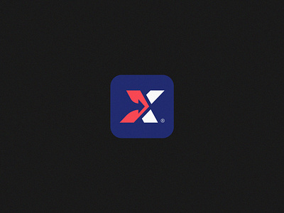 XLS® Logistic INC | App icon logo app icon arrow branding branding identity cargo courier delivery freight graphic design icon logistics logistics logo logo transport trucking x arrow logo x logo