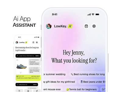 Ai assistant app design ai app ai app design ai assistant ai assistant app ai bot ai bot design ai ecommerce app animation app app design app designer app developer clean app ecommerce app modern app ui ui designer ui developer ux