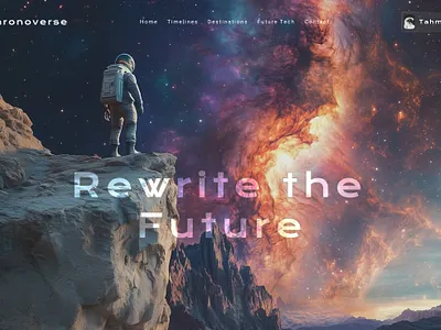 Chronoverse – Rewrite the Future branding ui