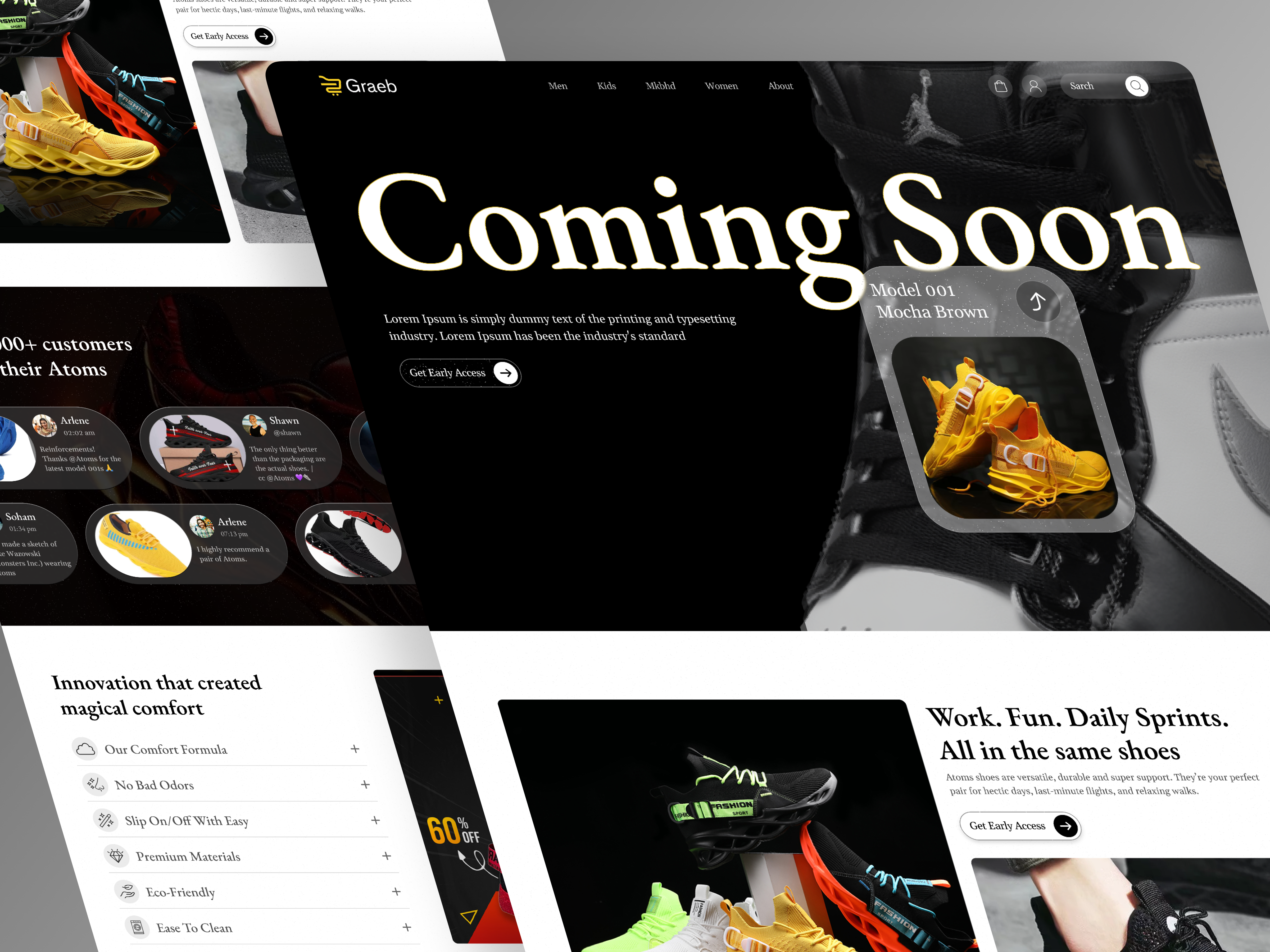 Example of Online Shoe Store Ecommerce