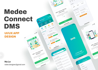 Medee Connect DMS App app design