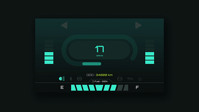 Modern MotorBike Dashboard UI Design With Lottie Animation animation bike indicator car dashboard ui car indicator car ui animation design fuel indicator illustration lottie animation lottie files motion design motion graphics motor bike ui odometer ui oil indicator speedometer lottie animation speedometer ui svg animation ui ux