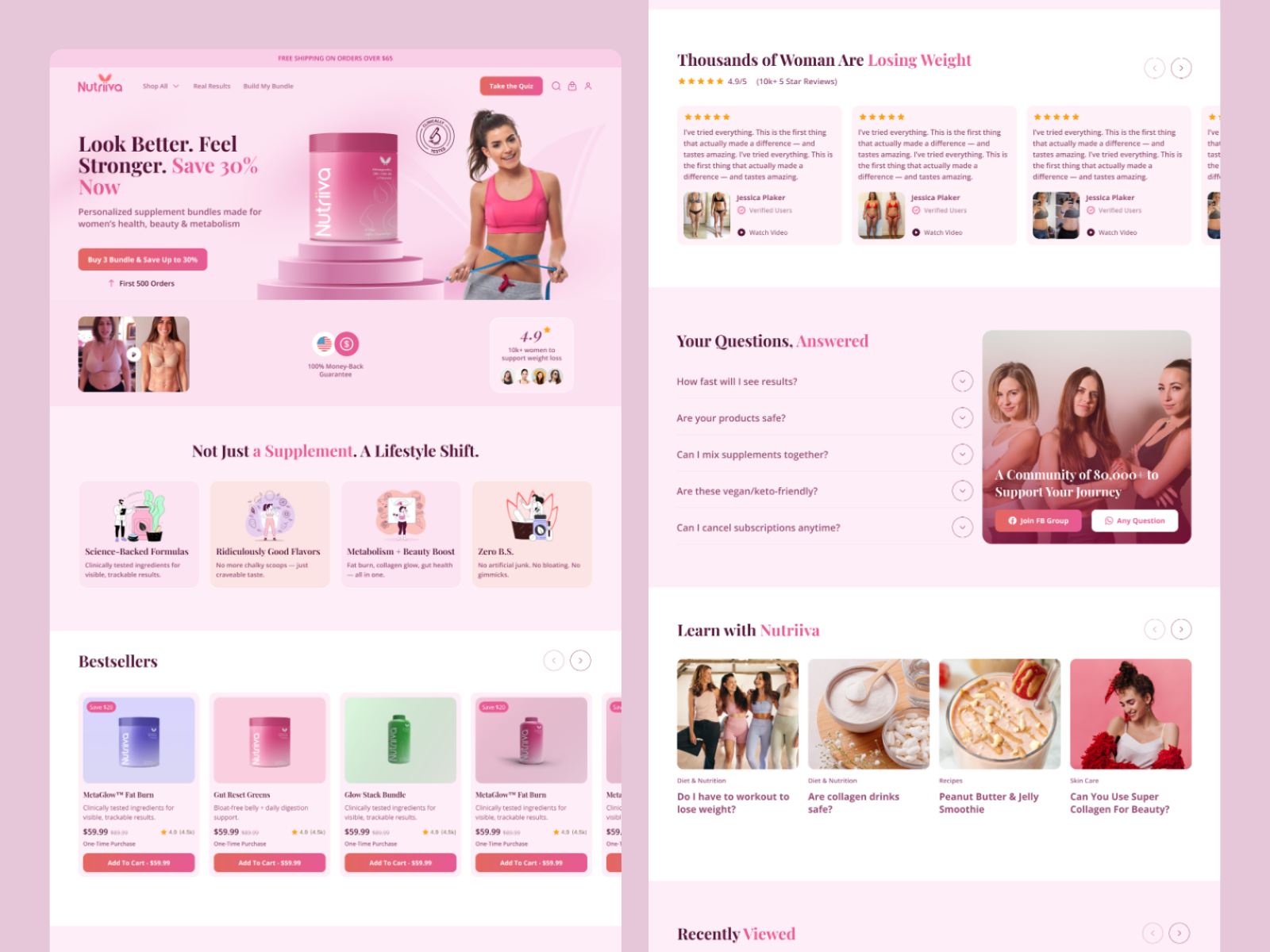 Example of Shopify Product Landing Page – Cro UX