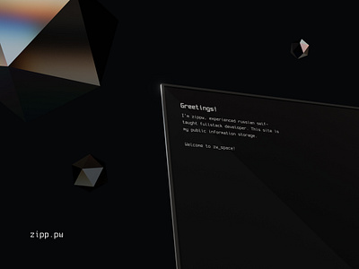 zw space | portfolio / blog 3d animation blog dark futuristic landing light minimal mockup onepage portfolio responsive retro settings ui ux weather web design y2k