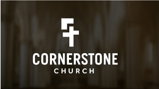 CORNERSTONE CHURCH LOGO branding graphic design logo
