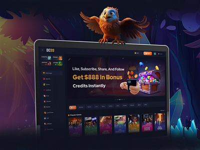 Casino : Website Design casino dashboard casino interface casino website csgo gambling online casino online game