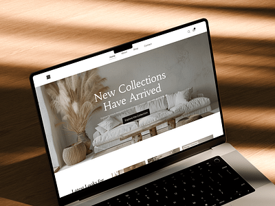 Furniture E-Commerce Website UI 3d animation branding design e commerce figma framer furniture graphic design illustration logo motion graphics shopify ui uiux ux web design website
