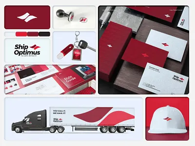 Ship Optimus Brand Logo Concept: Logistics business adobe illustrator brand design brand identity brand logo branding branding for logistics business corporate identity design graphic design illustration logo logo design premium brand guidelines rebranding vector