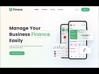 Mobile app landing page app landing page business website clean design finacial website invest website landingpage mobile app mobile app landing page mobile website money website mordern design product design prototype ui design uiux ux design visual design web design website website design