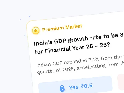 Designing for Retention through the Promo Block on Long Markets cards case study growth interaction mobile nudges prediction markets premium trading ui ux