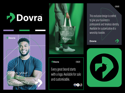 Dovra – Fly Your Brand Forward ( for sela ) brandgrowth brandidentity branding businessgrowth creativelogo customizablelogo customlogo designforbusiness logodesign logoforsale modernbusiness professionallogo smallbusinesslogo startuplogo visualidentity