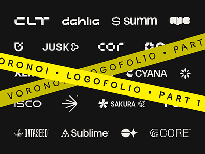 Logofolio 2025 • Part 1 brand design branding corporate identity corporate logo logo design logofolio logotype modern logo unique logo