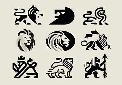 LOGO - LEO animal branding design graphic design icon identity illustration leo logo marks symbol ui