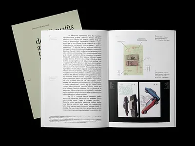 zine / virtual documents editorial magazine print design