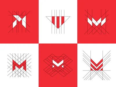 M letter Logomarks branding clean logo concept creative idea lettering lettermark logo logo grid logo shapes logomark logos logotype m letter minimal modern professional logo simple logo sketch symbol