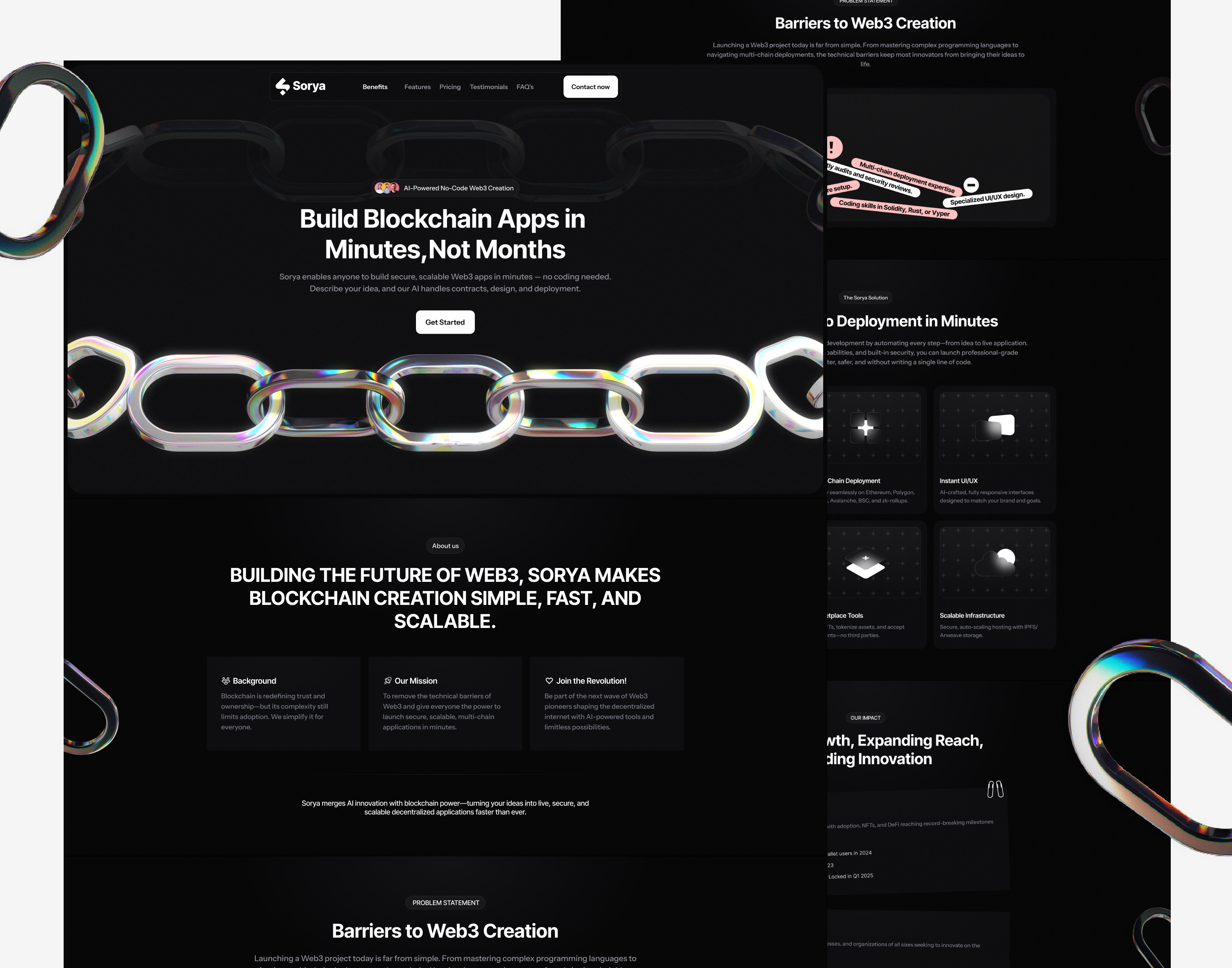 3D blockchain Landingpage 3d 3d animated site 3d blockchain website 3d crypto 3d crypto landing page website 3d crypto website 3d landing page 3d trading website 3d website blockchain website branding crypto webstie cryptocurrency website framer crypto website landing page web design