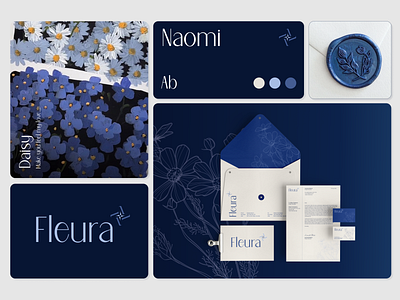 Fleura-Branding branding creative fleura graphic design ui uiux website