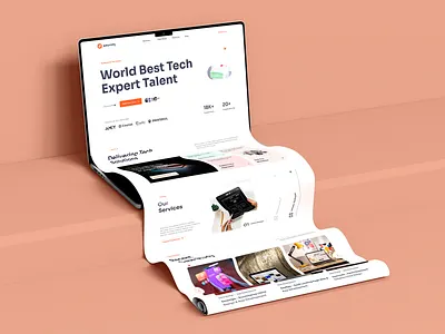 Portfolio & Agency Website - Saturnify about us agency agency website animation business creative agency design figma framer it companies minimal design modern portfolio portfolio website startups ui ui design uiux web design webflow
