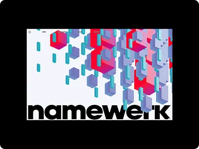 Web Design | Namewerk brand identity digital design interaction design landing page minimal design mobile design ui ui design user experience visual design web design