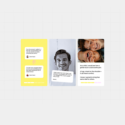 Social media layout design inst marketing post social media testimonials