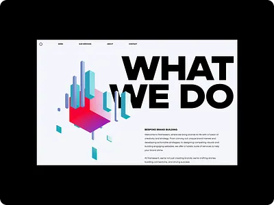 Web Design | Namewerk brand development brand guidelines brand identity clean design digital design editorial design editorial layout grid system interaction design interface design landing page minimal design typography ui ui design user interface ux design web design website design