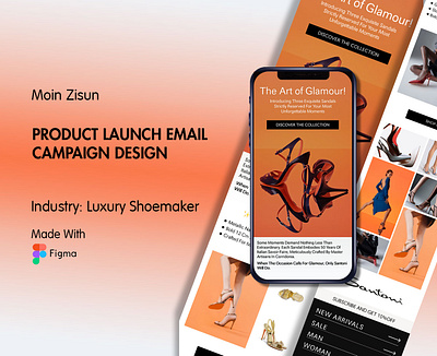 Product Launch Email Campaign Design design email email campaign email design email marketing figma email figma email design klaviyo klaviyo email
