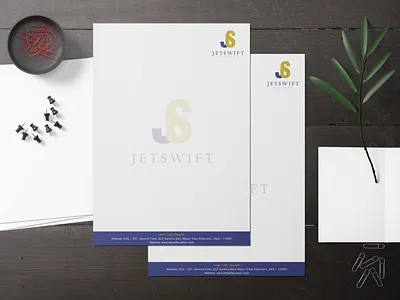Letterhead Design 3d branding graphic design illustration logo motion graphics