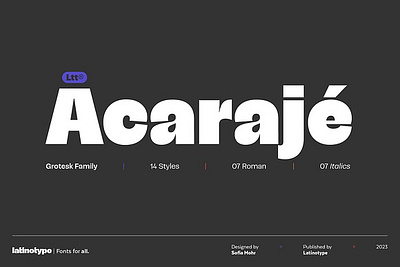 Acaraje Sans Serif Font acaraje sans serif font black design display flavor font graffiti graphic design groovy headlines illustration poster retro serif vintage