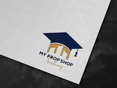 My Prop Shop Academy - Logo design 3d animation branding graphic design logo motion graphics ui